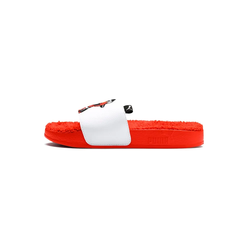Puma Leadcat Sesame Street 50 Slides GS “Orange / White” (369085-02)
