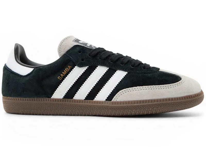 adidas Samba OG Black White Grey Gum (JQ6305)
