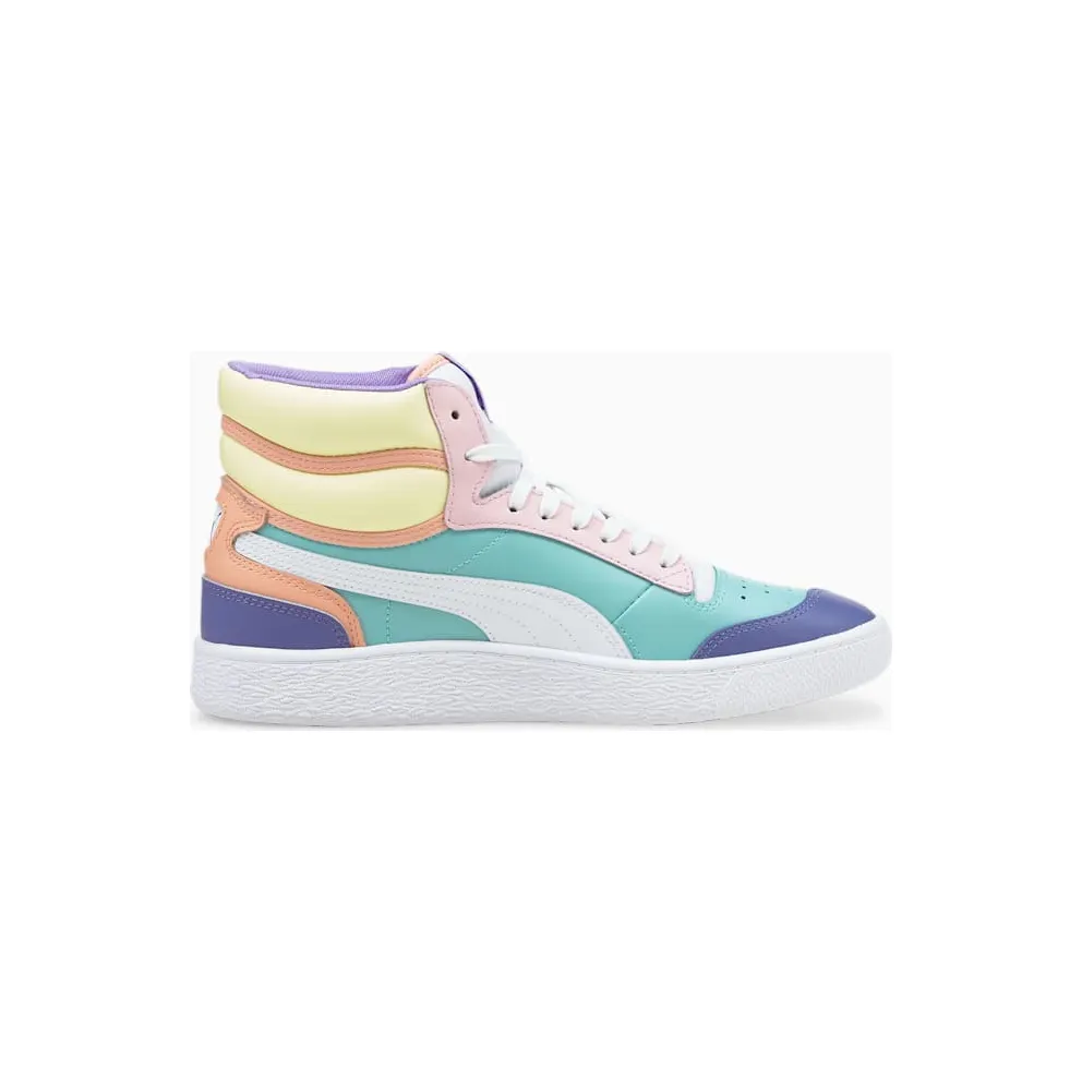 Puma x Ralph Sampson Mid Blau/Rosa/Weiß (370847-23)