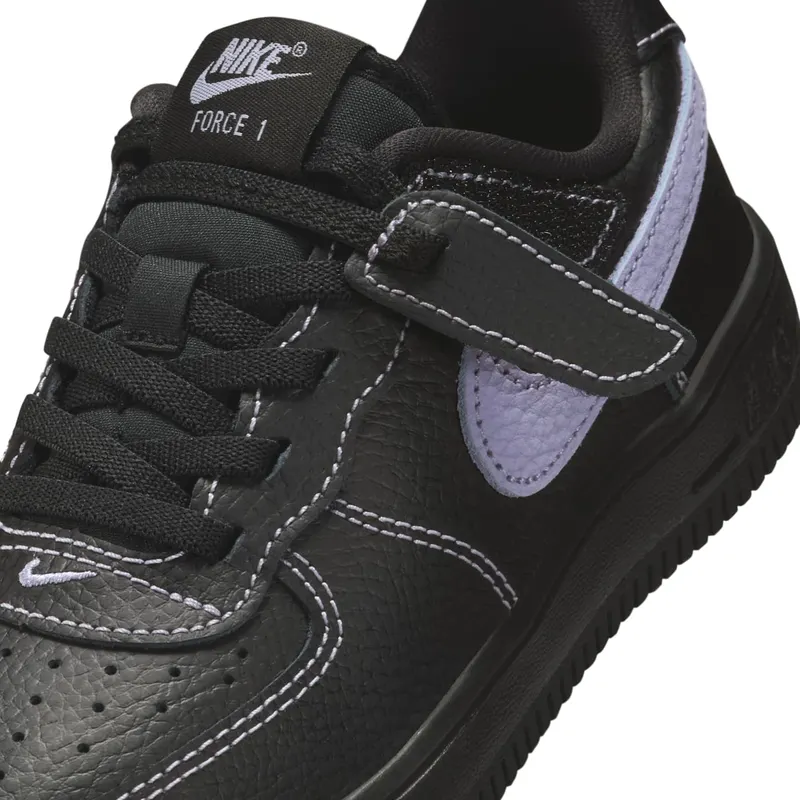 Nike Force 1 Low LV8 EasyOn PS “Black Hydrangeas” (HJ6763-001)