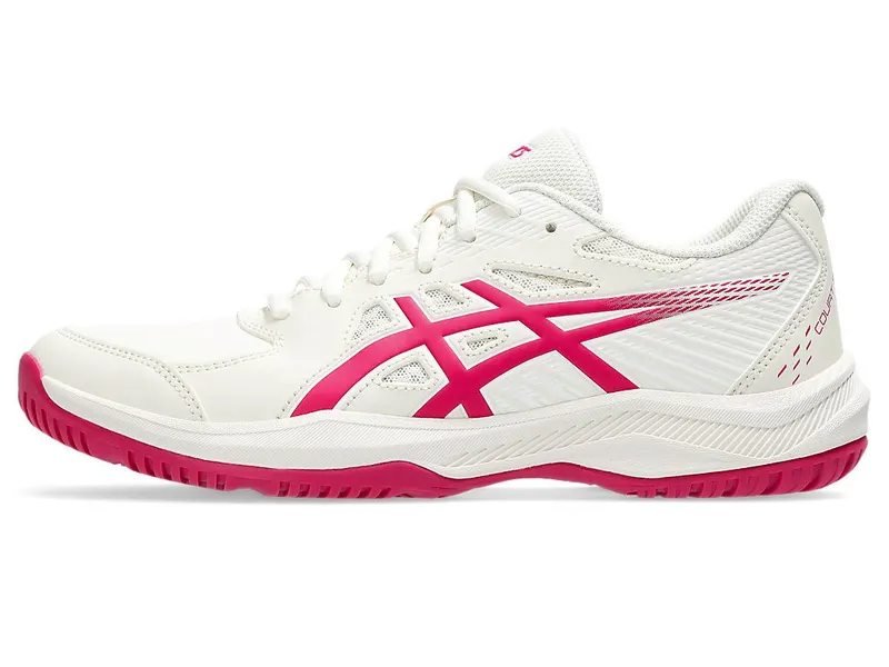 ASICS COURT SLIDE 4 “Cream / Bright Rose” (1042A283-101)