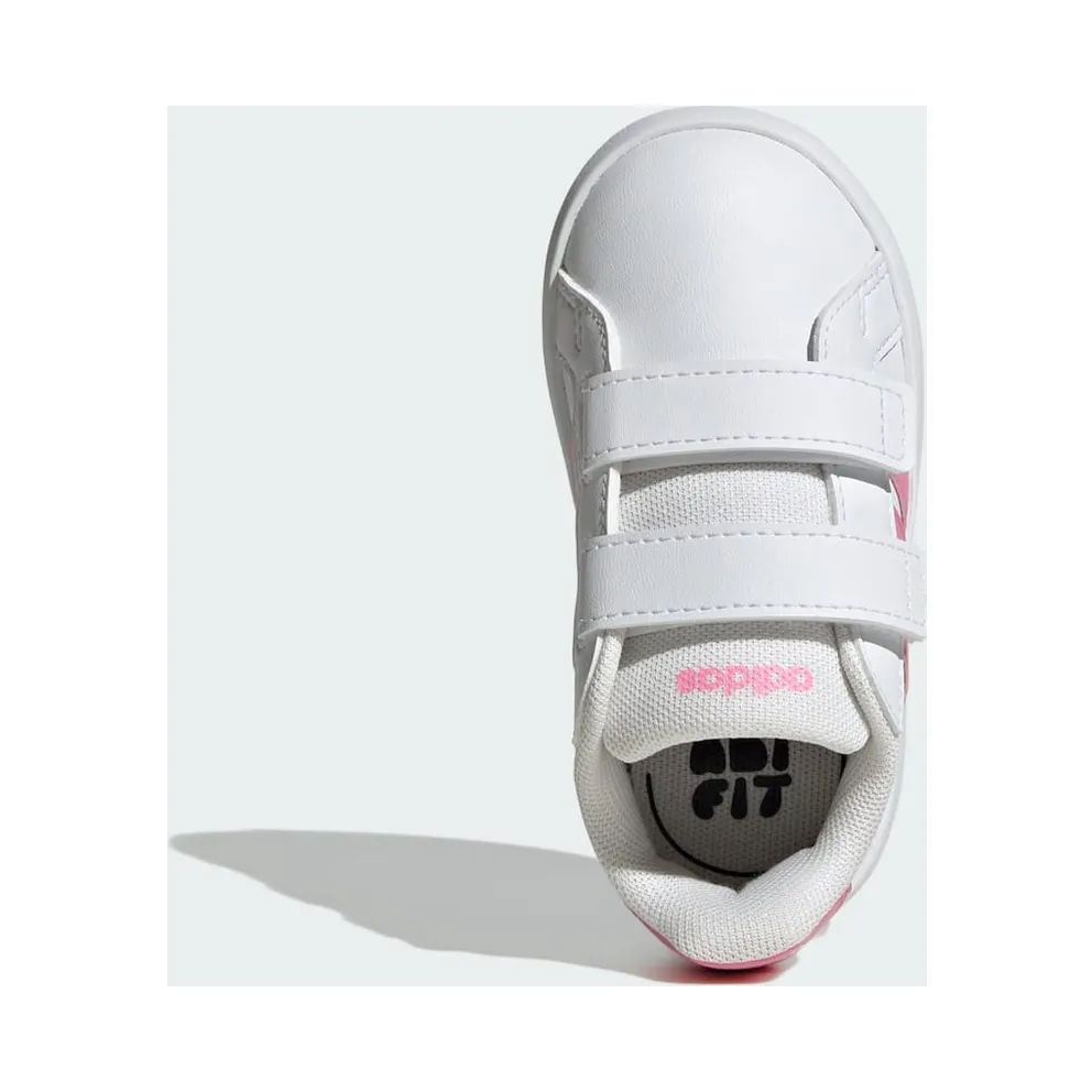 Adidas Grand Court 3.0 Peuters Cloud White / Bliss Pink / Bliss Pink (JP9376)