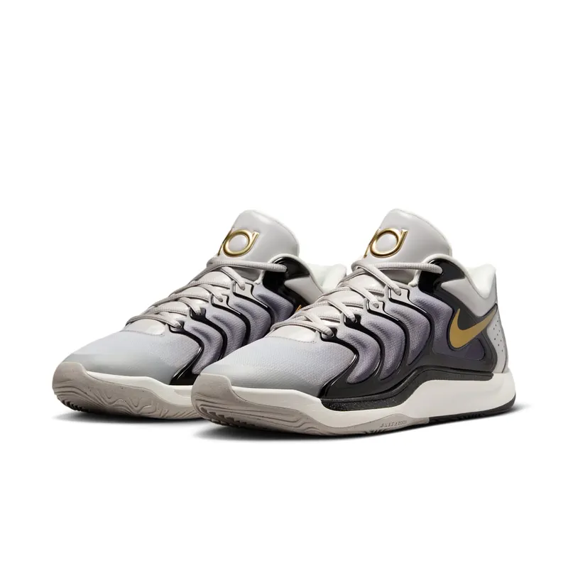 Nike KD 17 “Light Iron Ore / Metallic Gold” (FJ9487-003)