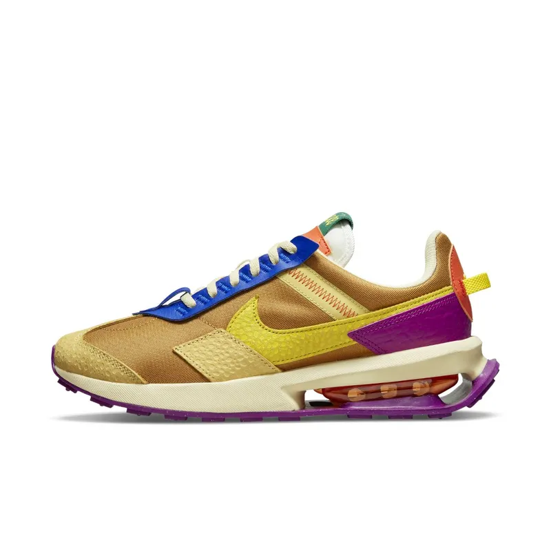 Nike Air Max Pre-Day Yellow Strike – “Wheat / Yellow Strike / Red Plum / Orange” (DO6716-700)