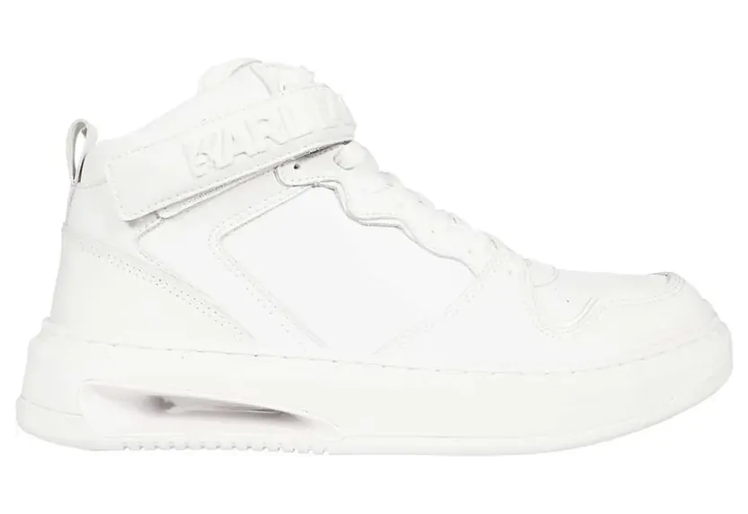 Karl Lagerfeld Sneakers mit Logo-Prägung – Weiß (KL52040)