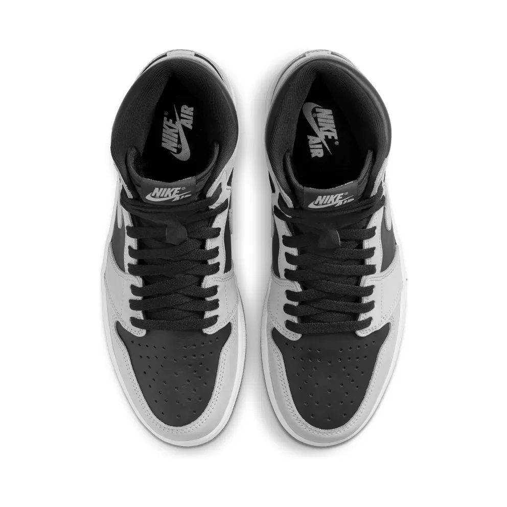 Jordan 1 Retro High Black White Light Smoke Grey (555088-035)