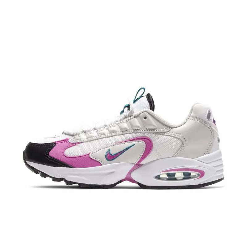 Nike Air Max Triax 96 White (W) White/Bright Spruce-Platinum Tint-Active Fuchsia (CQ4250-102)