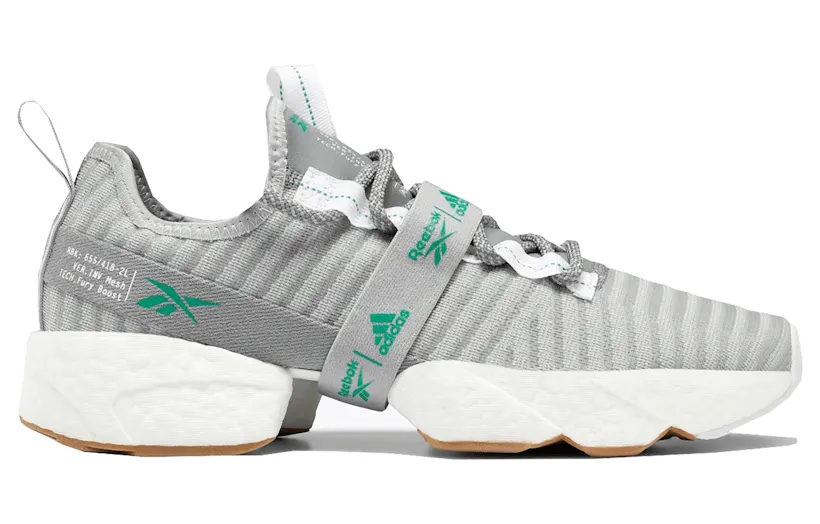 Reebok Sole Fury Boost True Grey Emerald True Grey/Emerald-Reebok White (Other Brands Other)