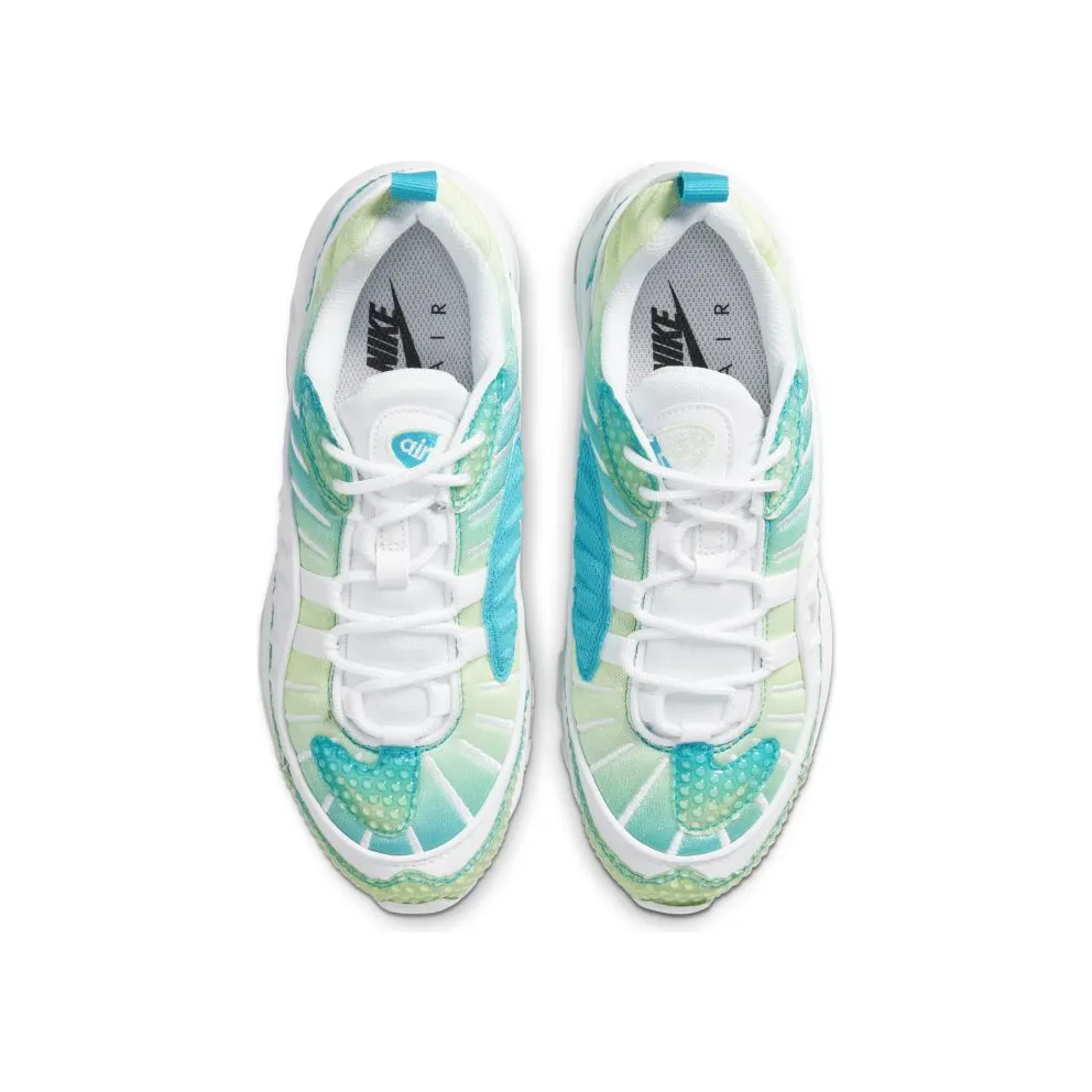 Nike Air Max 98 Bubble Pack (W) Oracle Aqua/Barely Volt-White-White (CI7379-300)