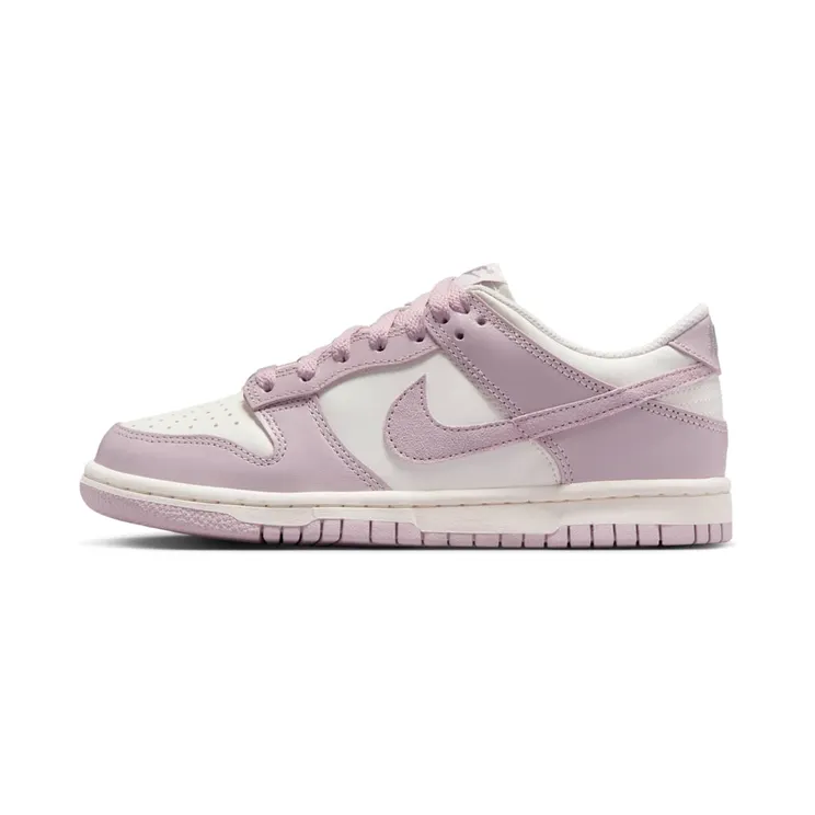 Nike Dunk Low GS “Sail / Enigma Stone / Particle Rose” (FB9109-122)
