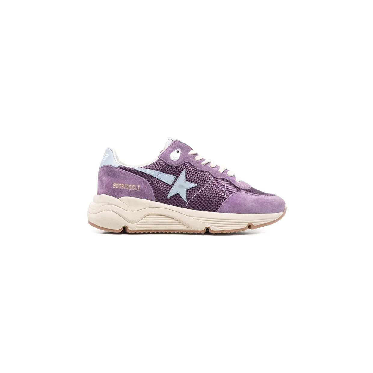 Golden Goose Running Sole Mauve Purple Sky Blue Cream (GWF00272F00253045354)