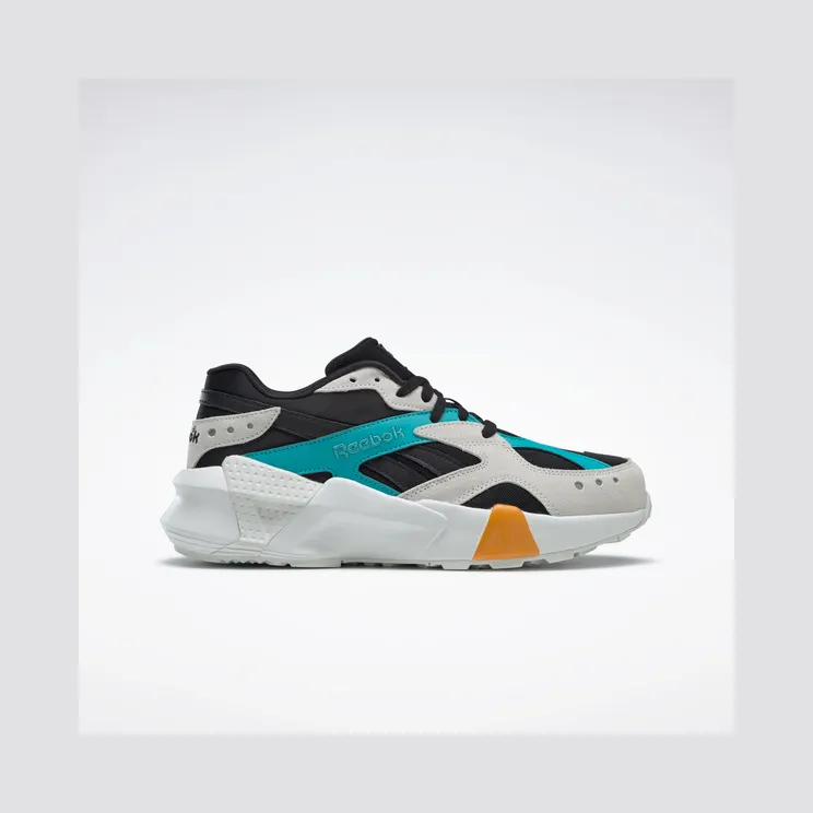Reebok Aztrek Double x Gigi Hadid Grey / Black / Blue / Gold