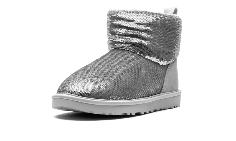 Ugg Classic Mini Boot “Mirror Ball Silver” (1151291-SLVR)