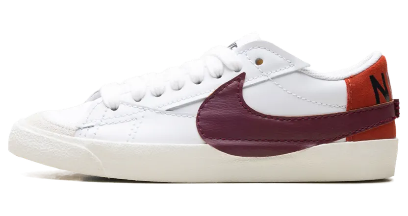 Nike BLAZER LOW 77 JUMBO “DARK BEETROOT CINNABAR” (DQ1470-104)