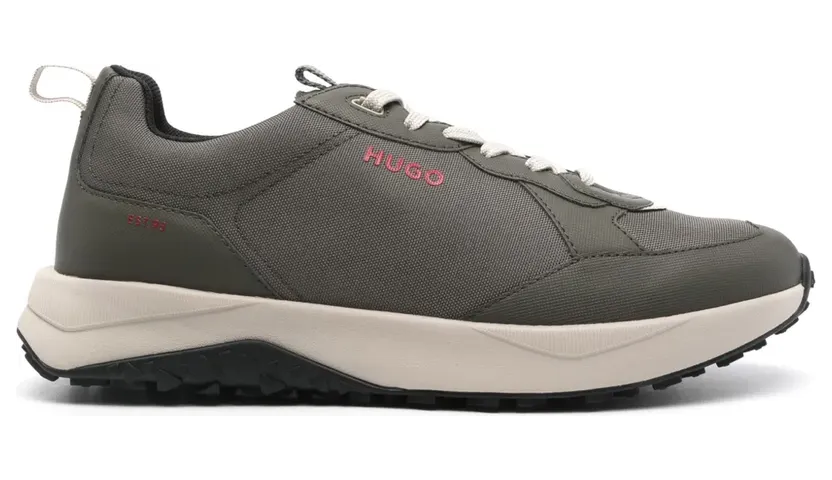 BOSS Sneakers met vlakken en logo-reliëf – Groen (50523874)