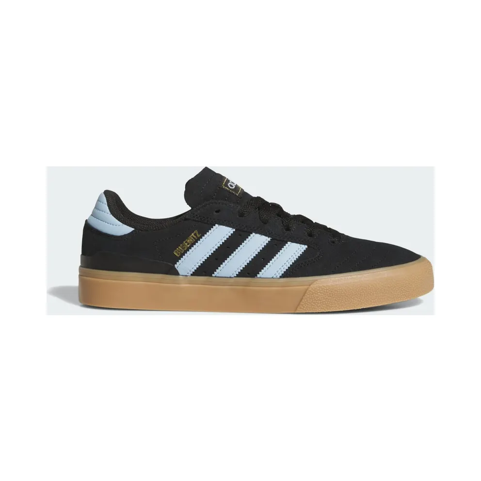 adidas Busenitz Vulc II “Core Black / Clear Sky / Gum” (KJ0246)