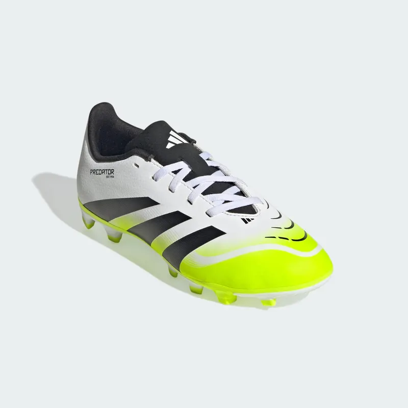 adidas Predator Club FG/MG Cloud White Core Black Lucid Lemon (JH8868)