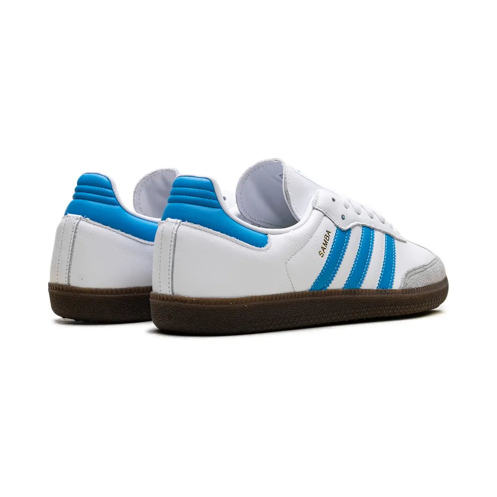 Adidas Samba OG “White Shock Cyan” (JR0612)