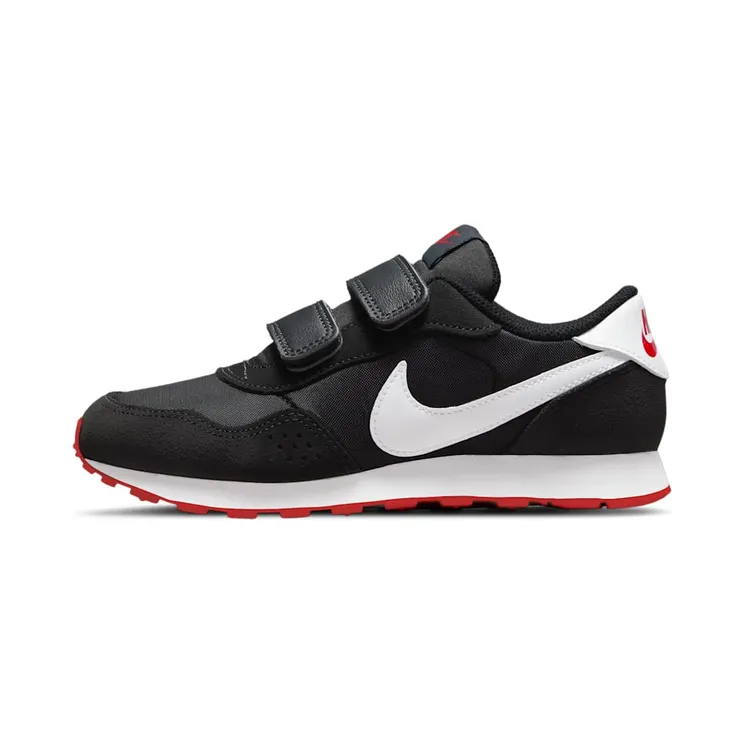 Nike MD Valiant “Black / Dark Smoke Grey / University Red / White” (CN8559-016)