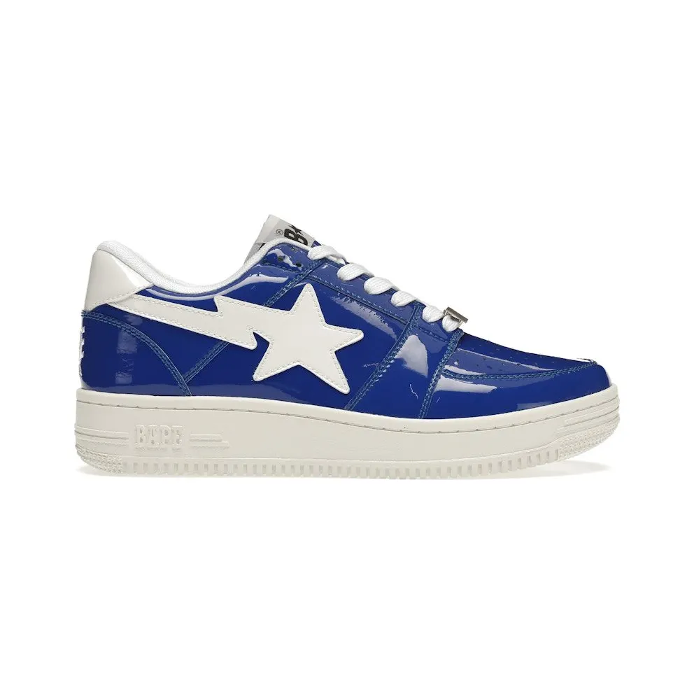 A Bathing Ape Bape Sta Low Patent Blue (1G30191010-BLU)
