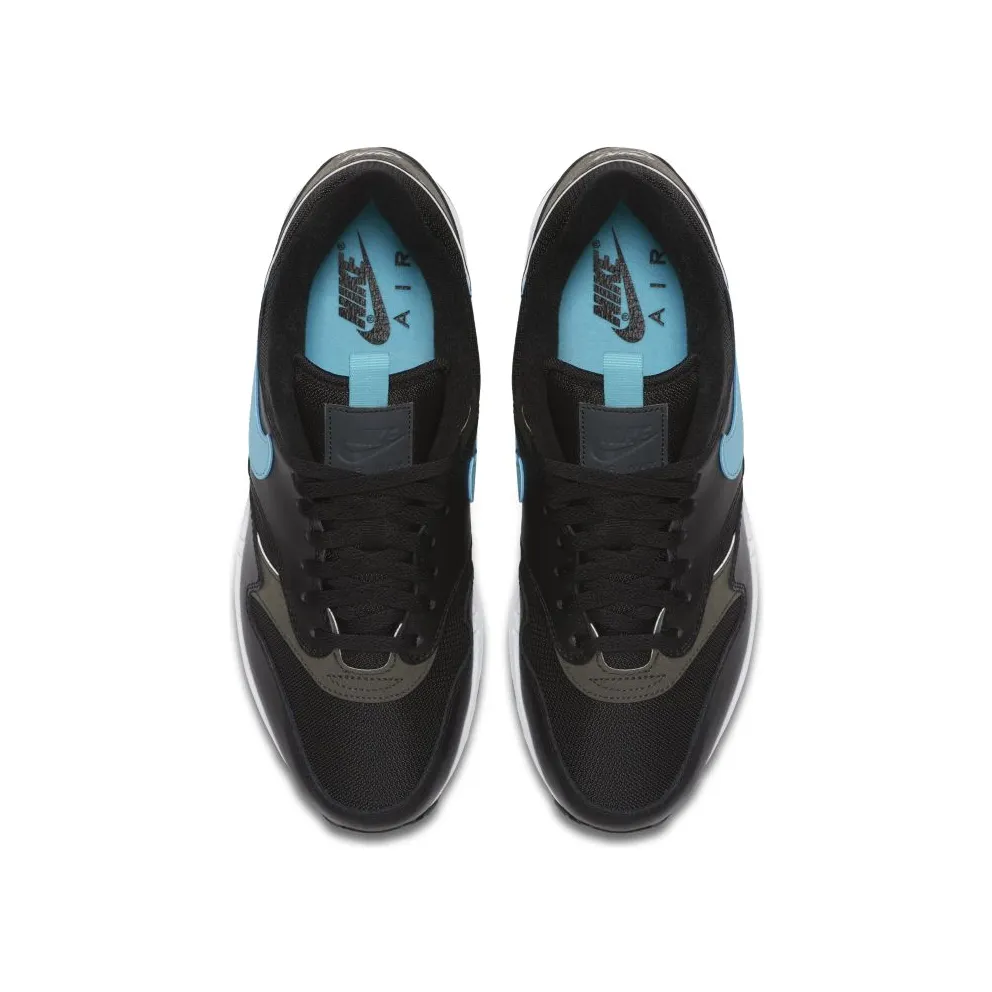 Nike Air Max 1 Tongue Tab Black Blue Fury Black/Blue Fury (CD1530-001)