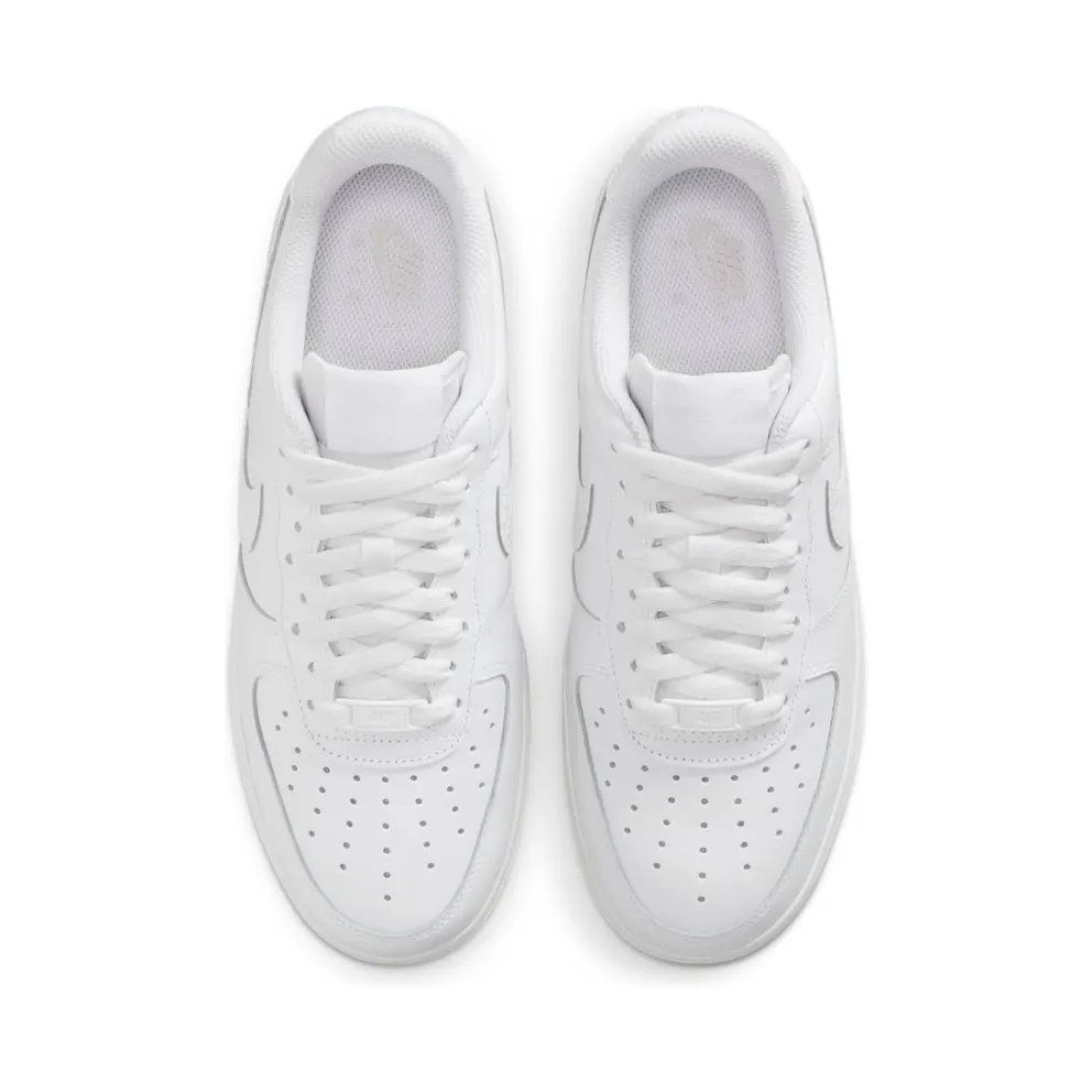 Nike Air Force 1 ’07 SE “Pebble Croc – White / Neutral Grey / White” (IO4837-100)