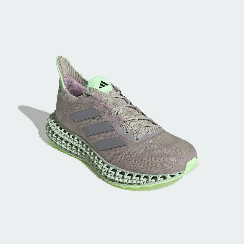 adidas 4DFWD 3 Putty Grey Matte Silver Green Spark (ID3499)