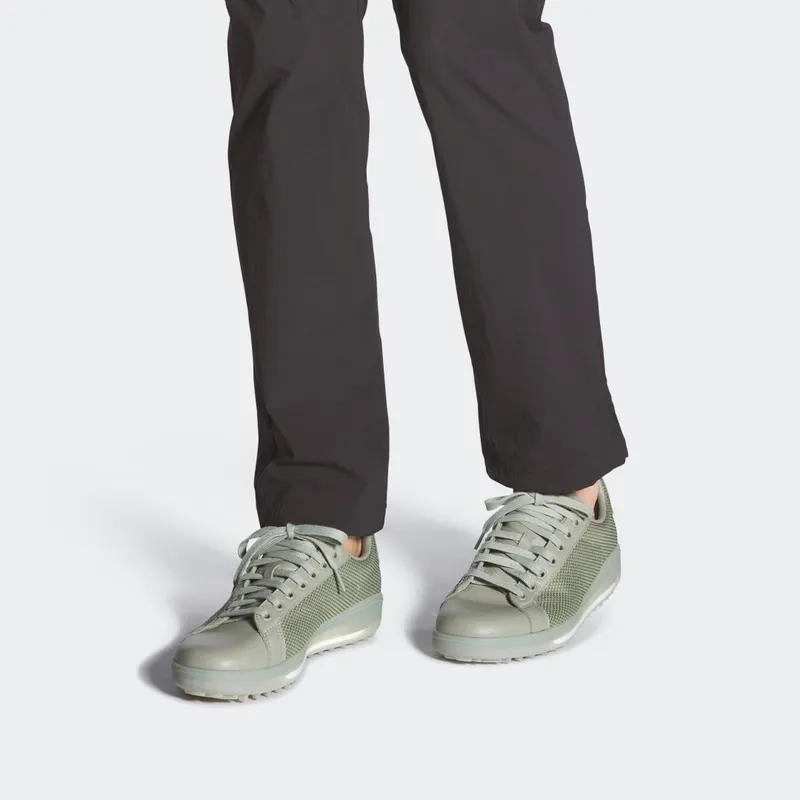 adidas Go-To Spikeless 1 Golf Shoes Silver Pebble / Olive Strata / Silver Pebble (GV6905)