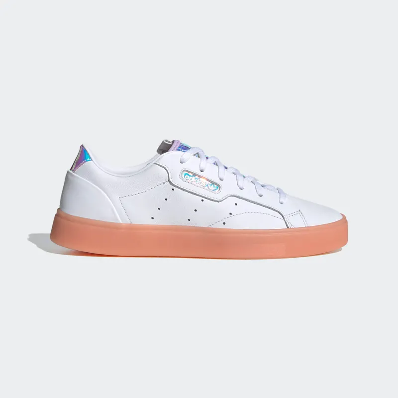adidas Sleek Cloud White / Silver Metallic / Haze Coral (FW3718)
