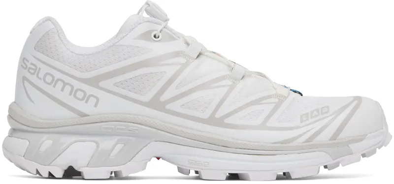 Salomon White XT-6 Sneakers (L41252900)