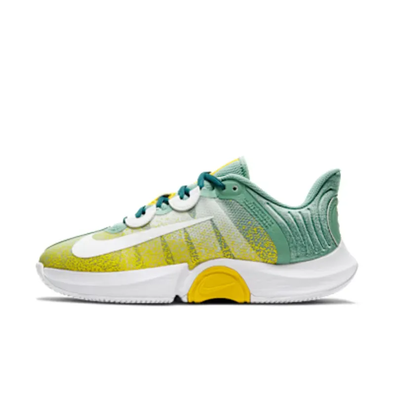 NikeCourt Air Zoom GP Turbo Hardcourt Green “Healing Jade / Dark Atomic Teal / Speed Yellow / White” (CK7580-300)