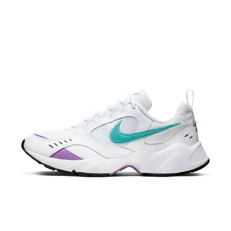 Nike Air Heights “White / Bright Violet / Teal Nebula” (AT4522-100)