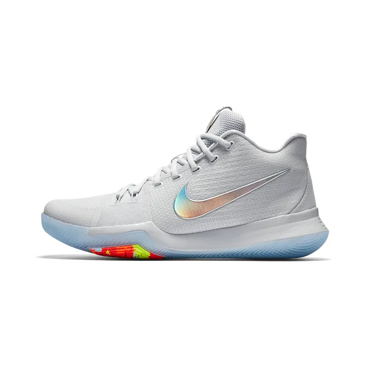 Nike Kyrie 3 Time to Shine “Pure Platinum / Volt / Multi-Colour” (852416-001)