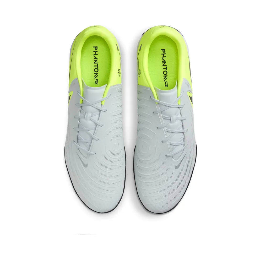 Nike Phantom GX 2 Academy TF Metallic Silver Volt Black (FJ2577-003)