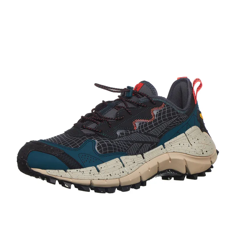 Reebok Zig Kinetica II Edge Core Black / Mid Pink / Modern Beige (H00115)