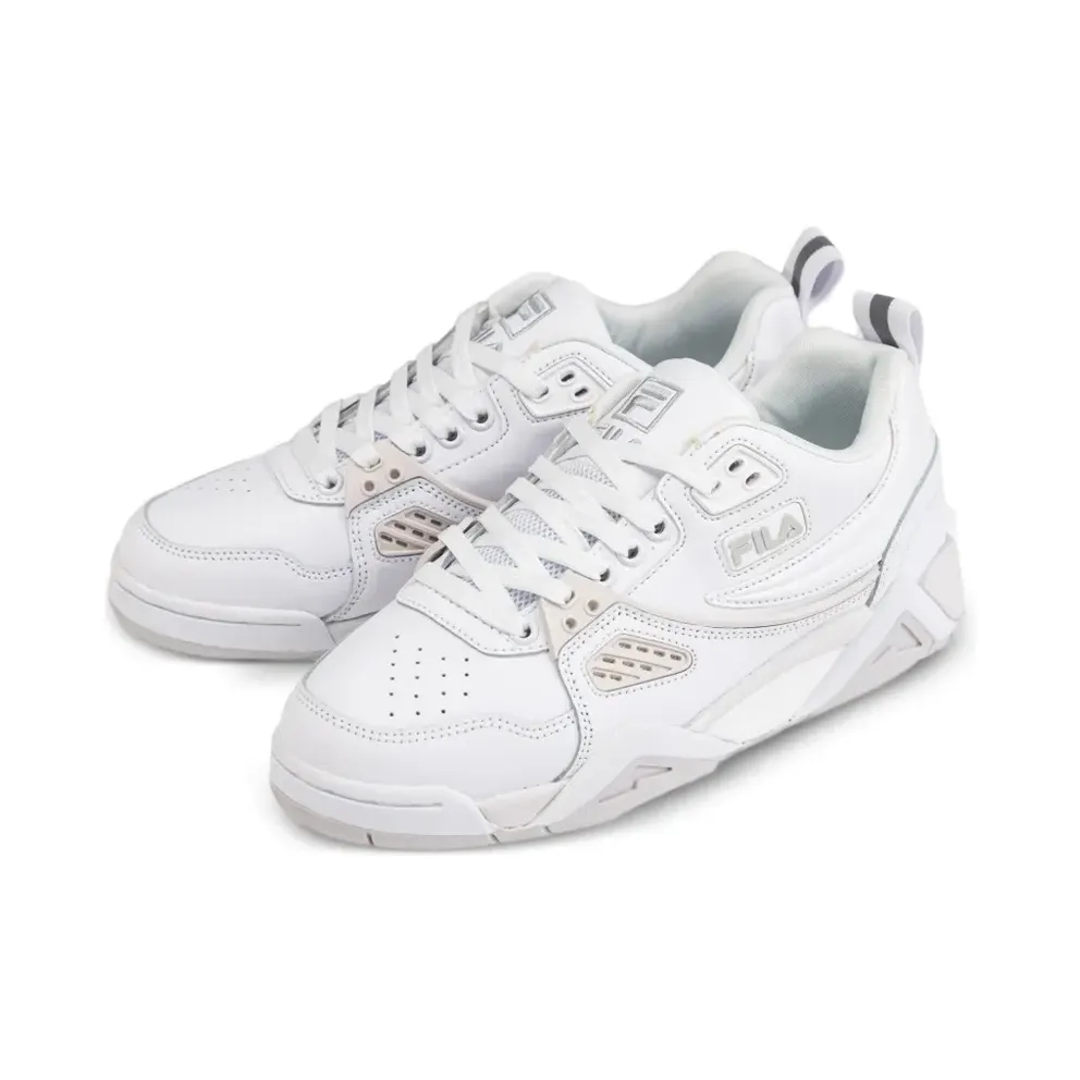 Fila Casim leren low-top with vlakken – White (FFW0280)