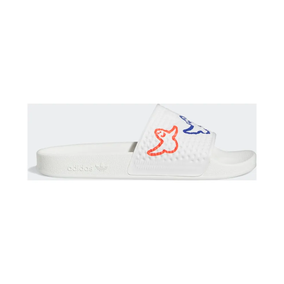 adidas Shmoofoil Slides Cloud White Bright Red Pulse Mint (HQ2034)