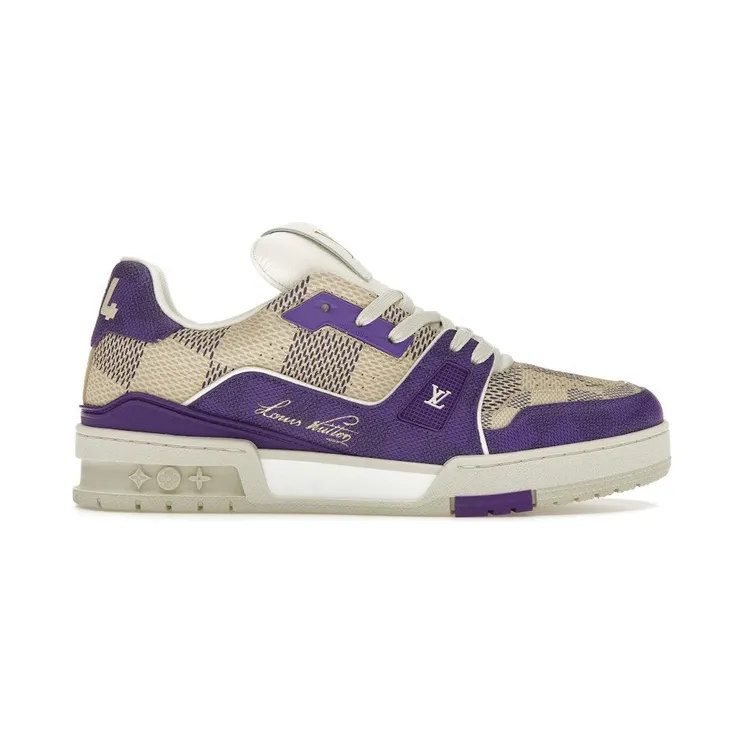 Louis Vuitton Damier LV Trainer Purple (1AC579)