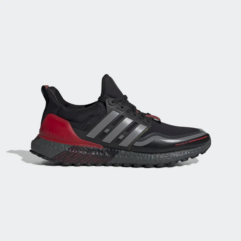adidas Ultra Boost Guard Black Grey Scarlet Core Black/Grey Three/Scarlet (FU9464)