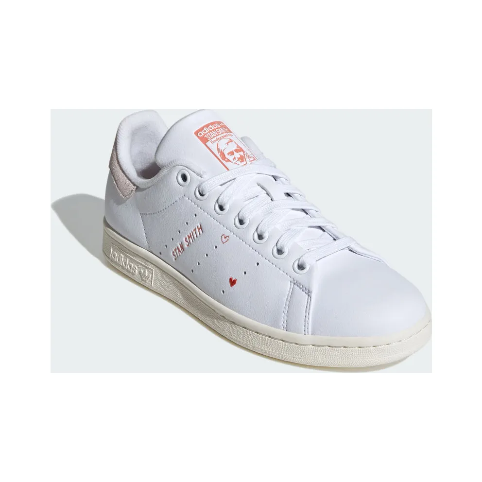 adidas Stan Smith Shoes Cloud White / Putty Mauve / Bright Red (IG8482)