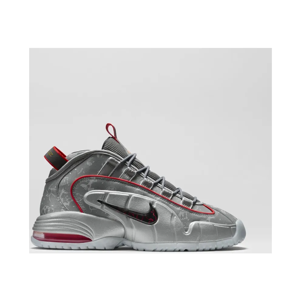 Nike Air Max Penny 1 Doernbecher Silver/Hyper Crimson (728590-001)
