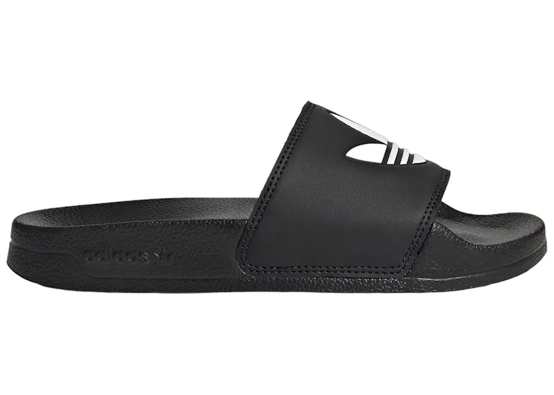 adidas Adilette Lite Slides Core Black Cloud White (EG8271)