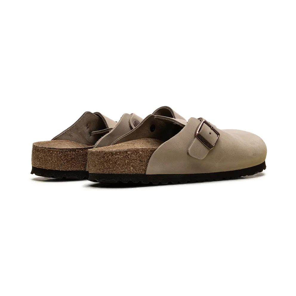 Birkenstock Boston “Oiled Leather Tobacco Brown” (0960811)