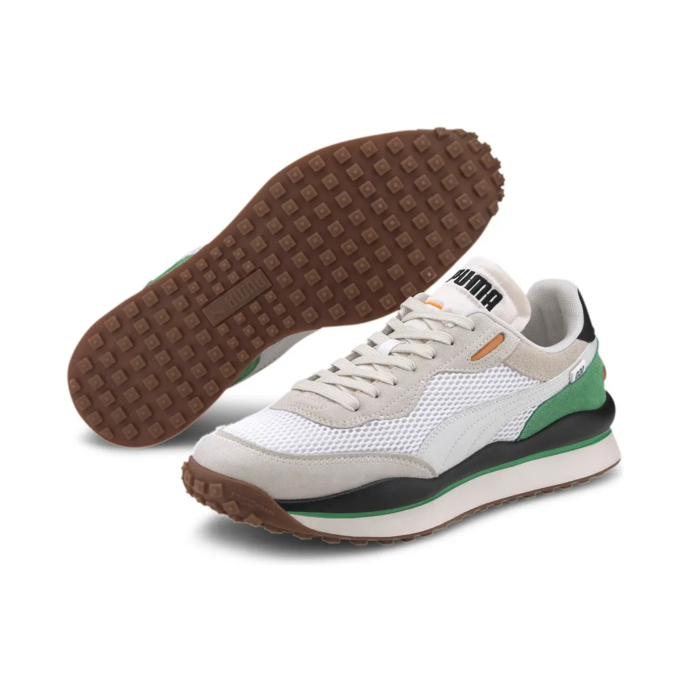 Puma Style Rider Stream On Puma White / Vaporous Gray (371527-02)