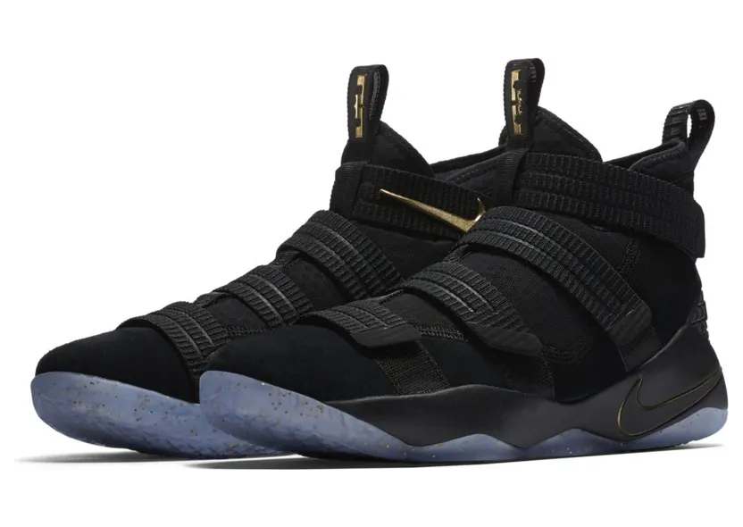 Nike LeBron Zoom Soldier 11 Black Gold