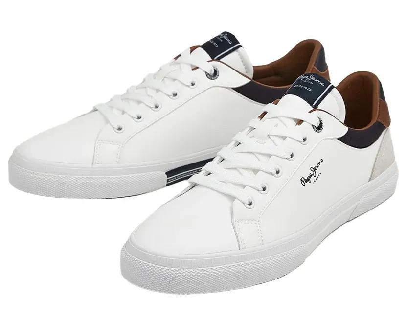 Pepe Jeans PèPè sneaker Marine / Lichtgrijs / Zwart / Wit (PMS30839-800)