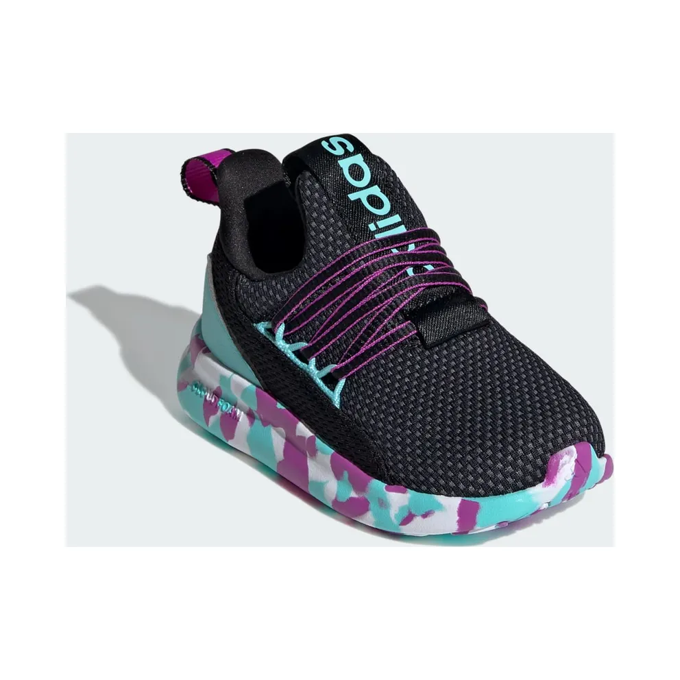 adidas Lite Racer Adapt 7.0 Black Purple Burst Aqua (JS2284)