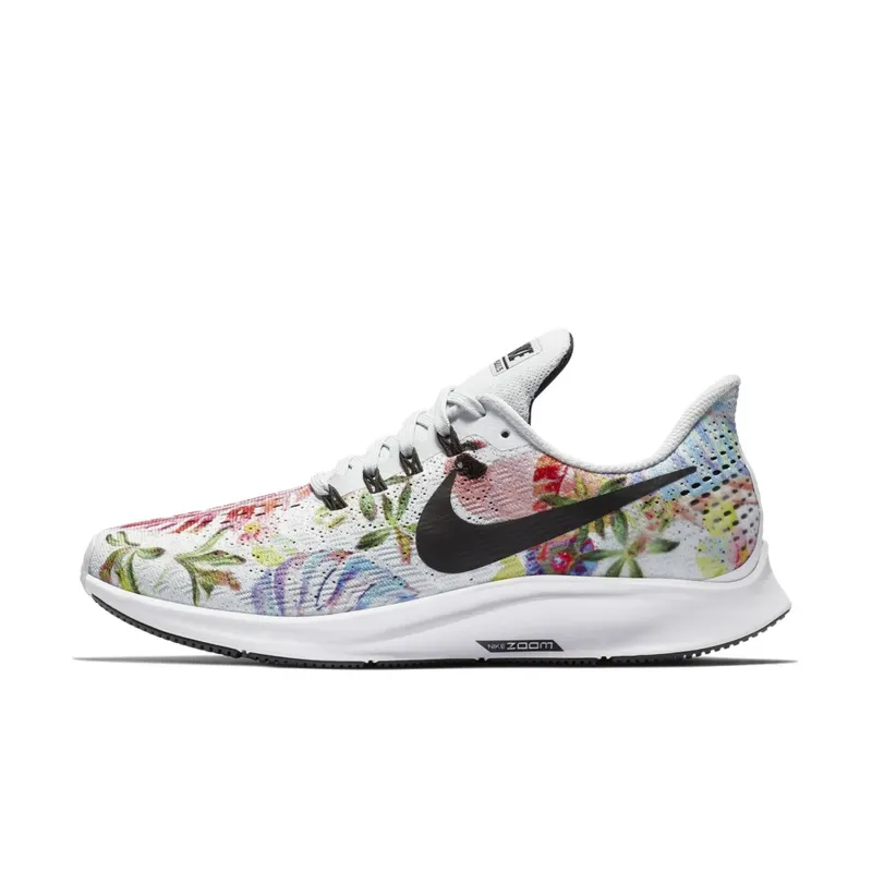 Nike Air Zoom Pegasus 35 White Floral (W) Pure Platinum/Black-White (AV3520-001)