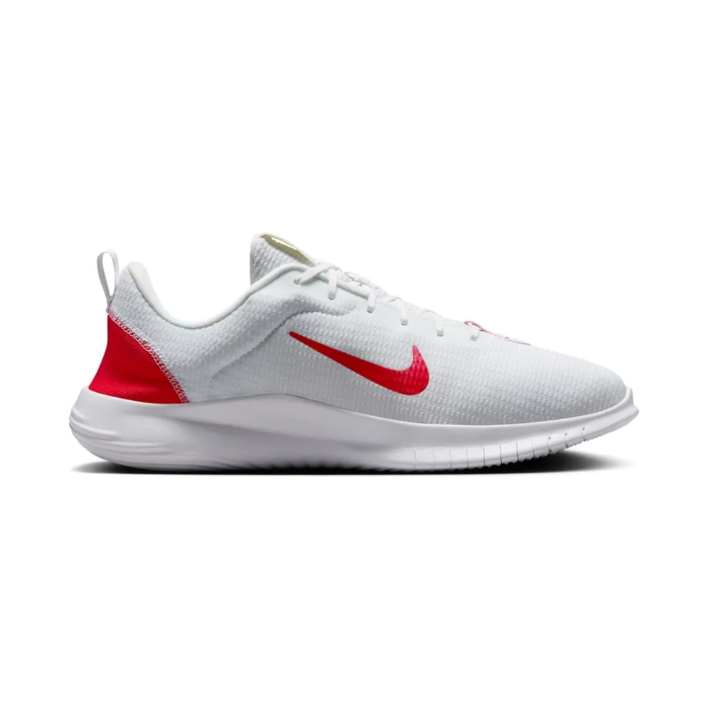 Nike Flex Experience Run 12 White University Red (DV0740-102)