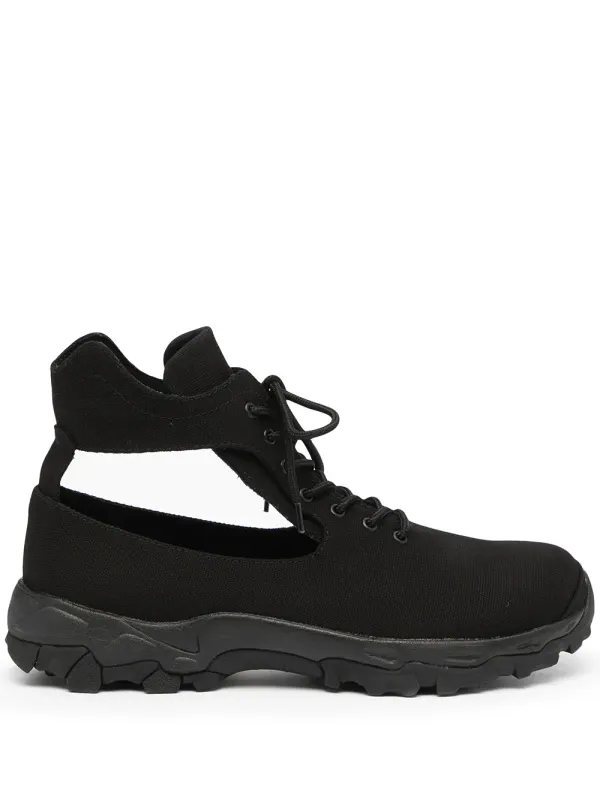 Yohji Yamamoto High-Top- aus Canvas – Black (HDE02061)